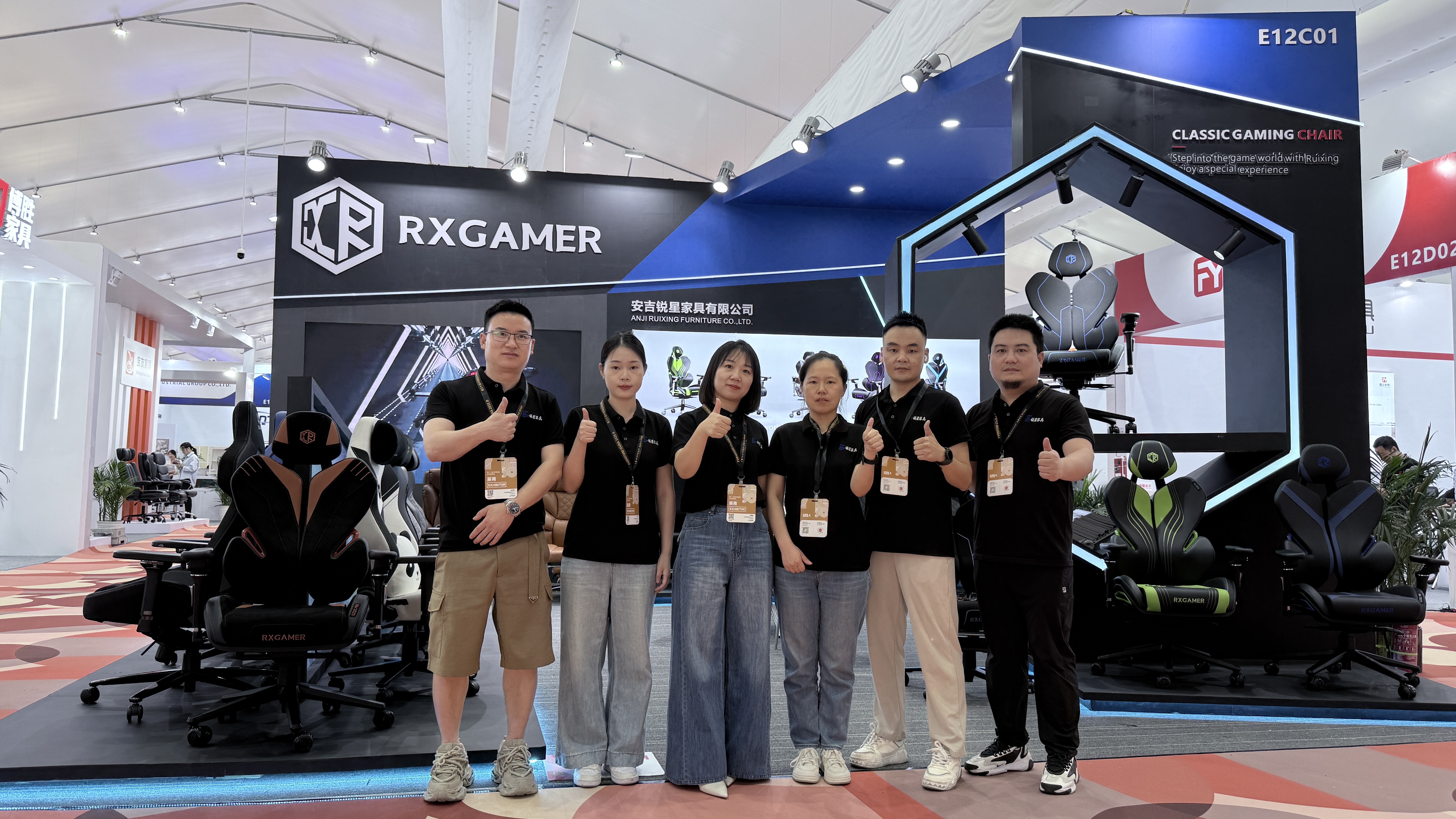 Nội thất Anji RuiXing trưng bày thành công tại Hội chợ nội thất quốc tế Trung Quốc lần thứ 30